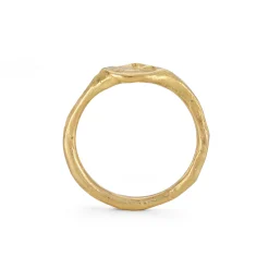 Morvah Signet Ring 18ct gold