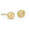 Nugget Studs 18ct Gold