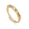 Ocean Diamond Channel Ring