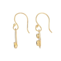 Ocean Pool Sapphire Drop Earrings