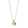Ocean Sapphire Nugget Pendant