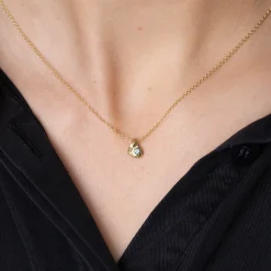 Ocean Sapphire Nugget Pendant