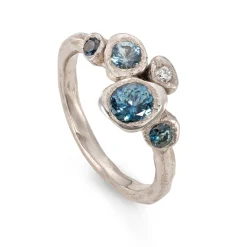 Ocean Stone Sapphire Carn Ring