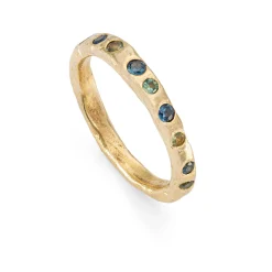 Ocean Studded Rock Ring