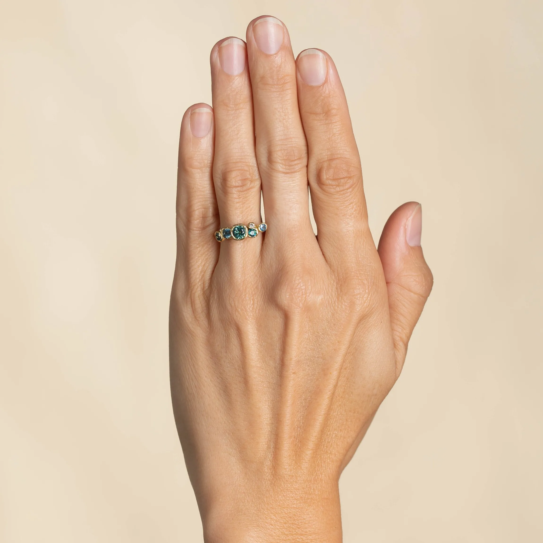 Ocean Teal Nori Ring