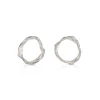 Pebble Circle Studs