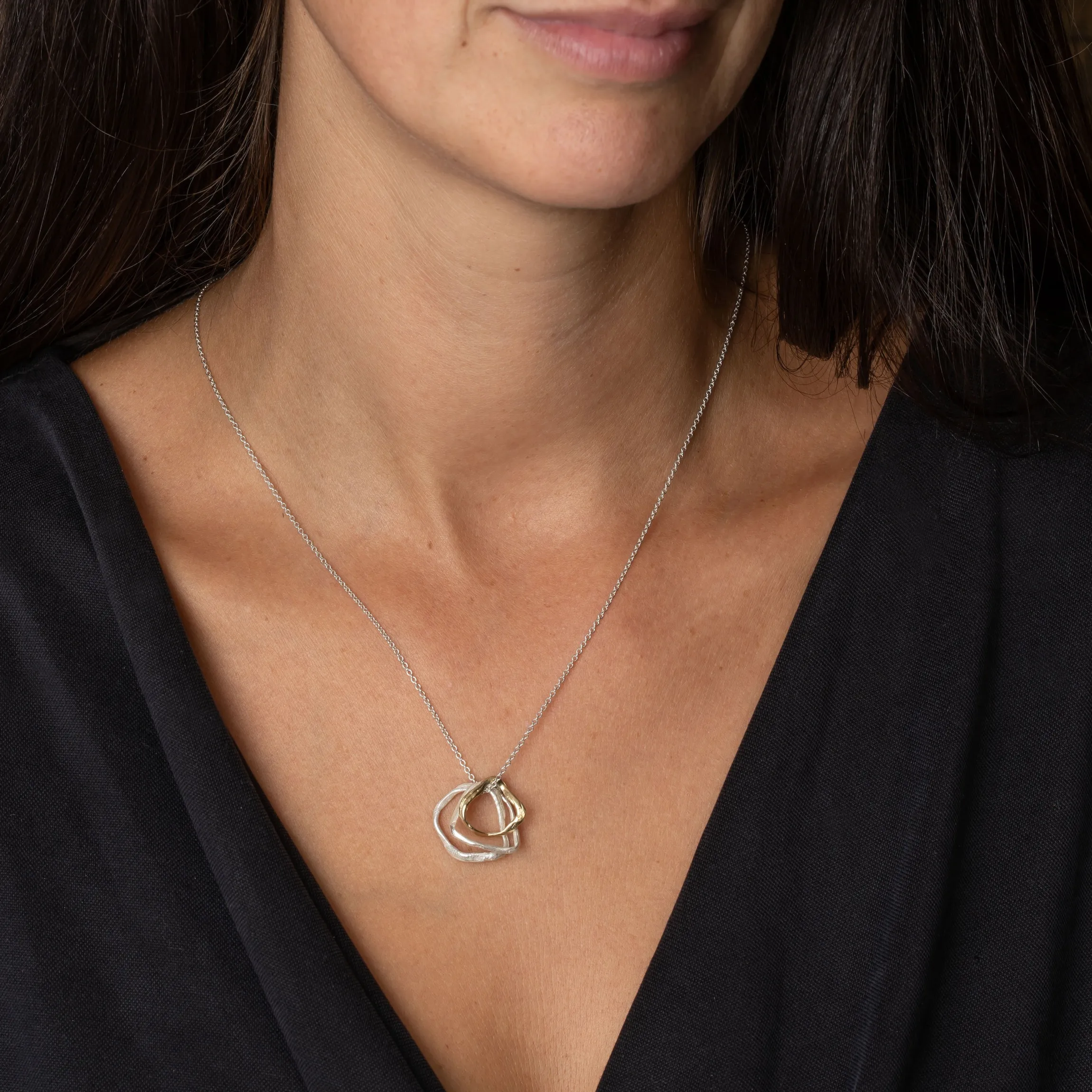 Pebble Circles Pendant