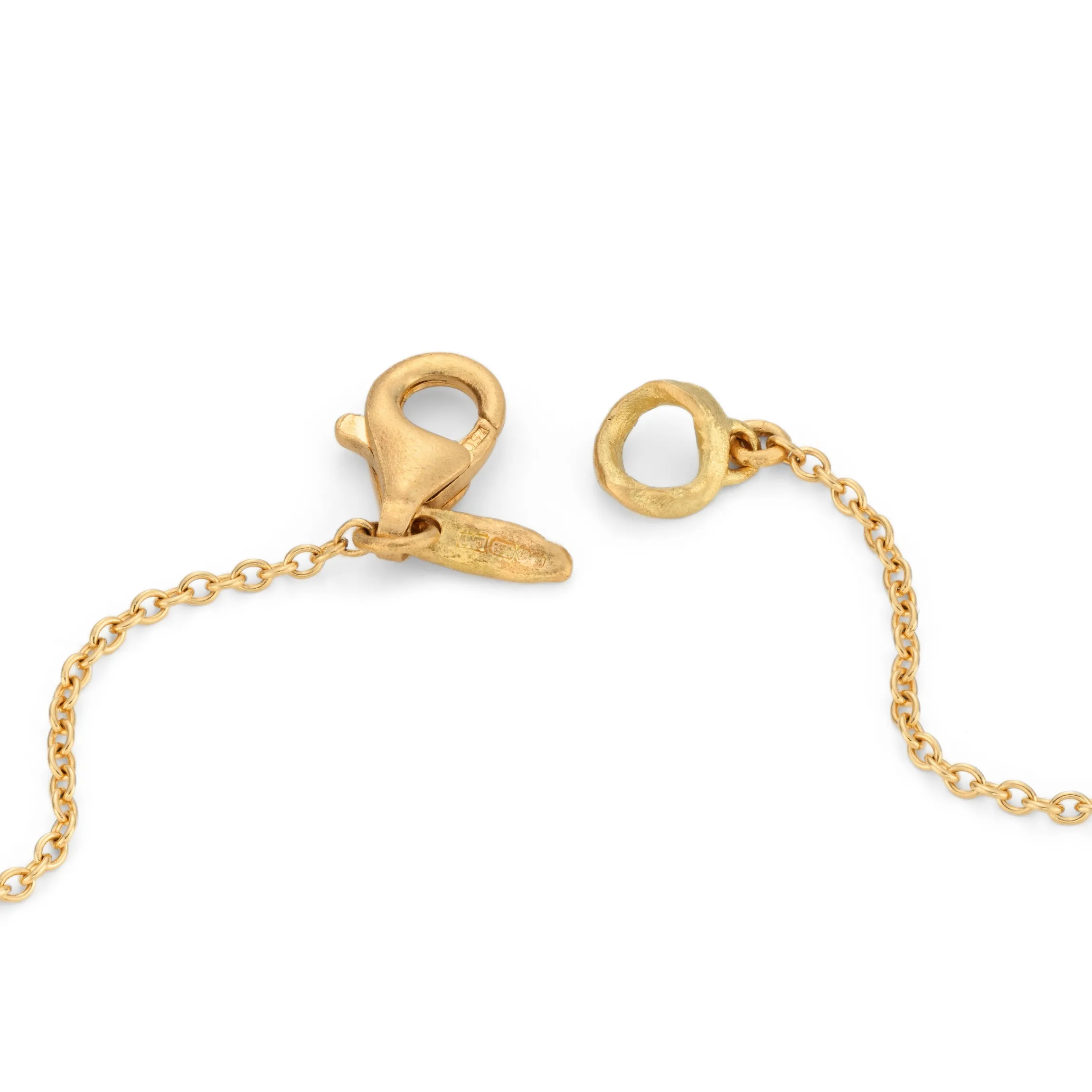 Pebble Circles Pendant 9ct Gold