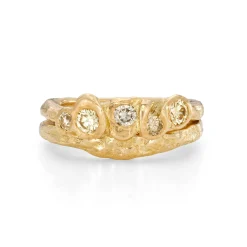 Plateau Band 18ct Gold