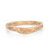 Plateau Wedding Band 18ct Rose Gold