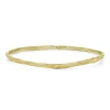 Ripple Bangle 18ct Gold