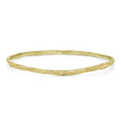 Ripple Bangle 18ct Gold