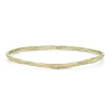 Ripple Bangle 9ct Gold