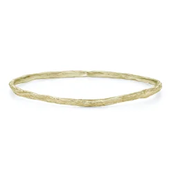 Ripple Bangle 9ct Gold