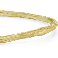 Ripple Bangle 18ct Gold