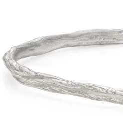 Ripple Fine Bangle Silver