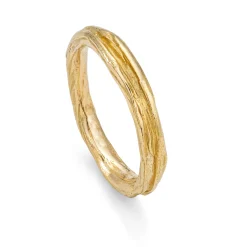 Ripple Fine Ring 18ct Gold