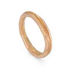 Ripple Fine Ring 18ct Rose Gold