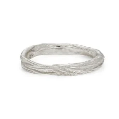Ripple Fine Ring Silver
