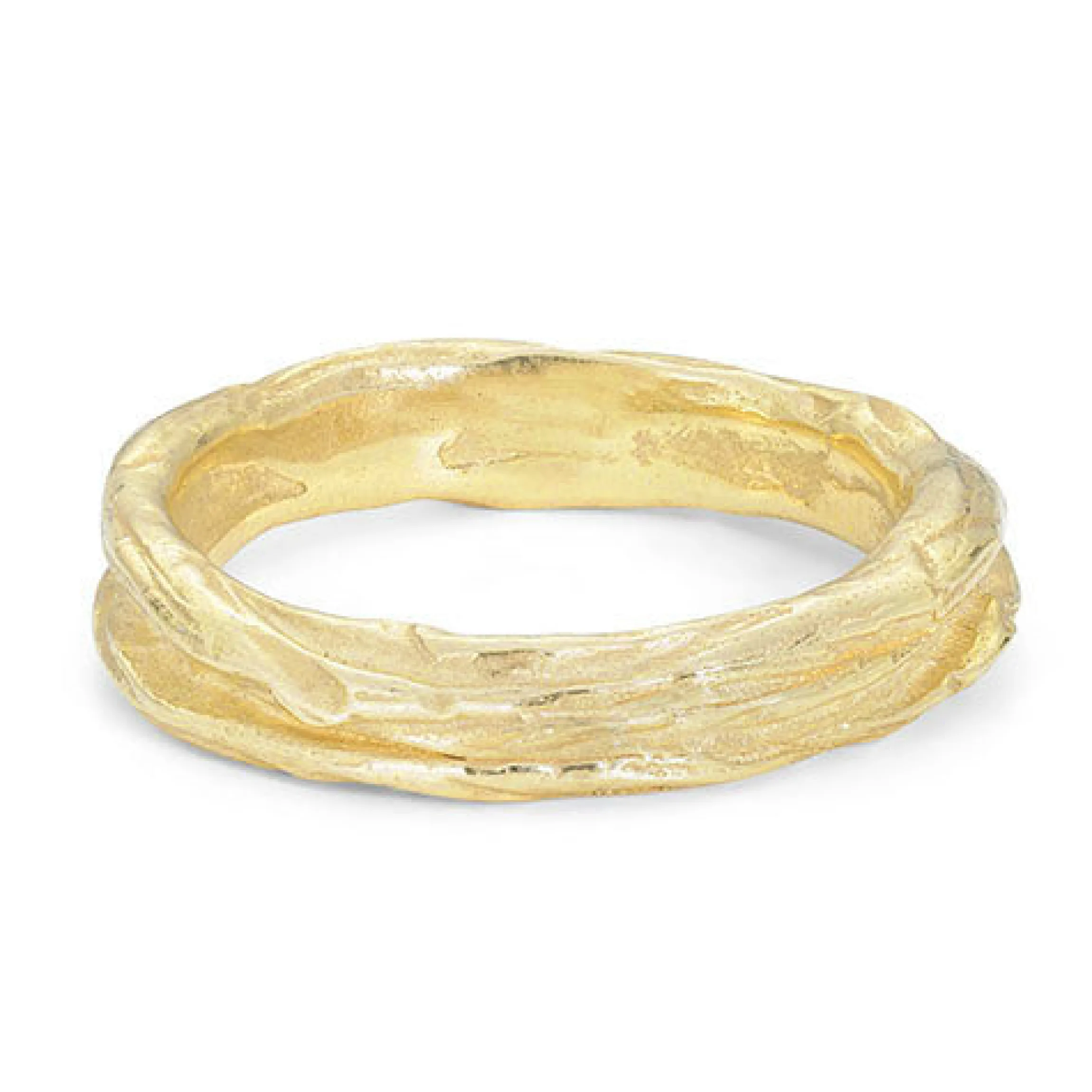 Ripple Medium Ring 18ct Gold