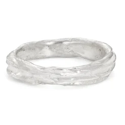 Ripple Medium Ring Silver
