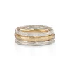 Ripple Strata Ring Stack