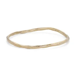 Rock Bangle 9ct Gold