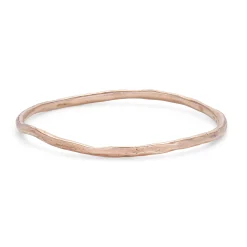 Rock Bangle 9ct Rose Gold