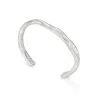 Rock Cuff Silver