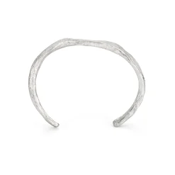 Rock Cuff Silver