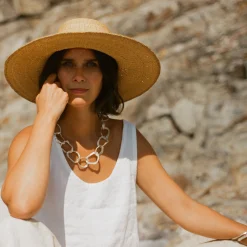 Rock Drawing Necklace Silver