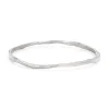 Rock Fine Bangle Silver