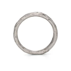 Rock Medium Ring 18ct White Gold