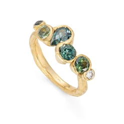 Sapphire Shoal Ring Stack