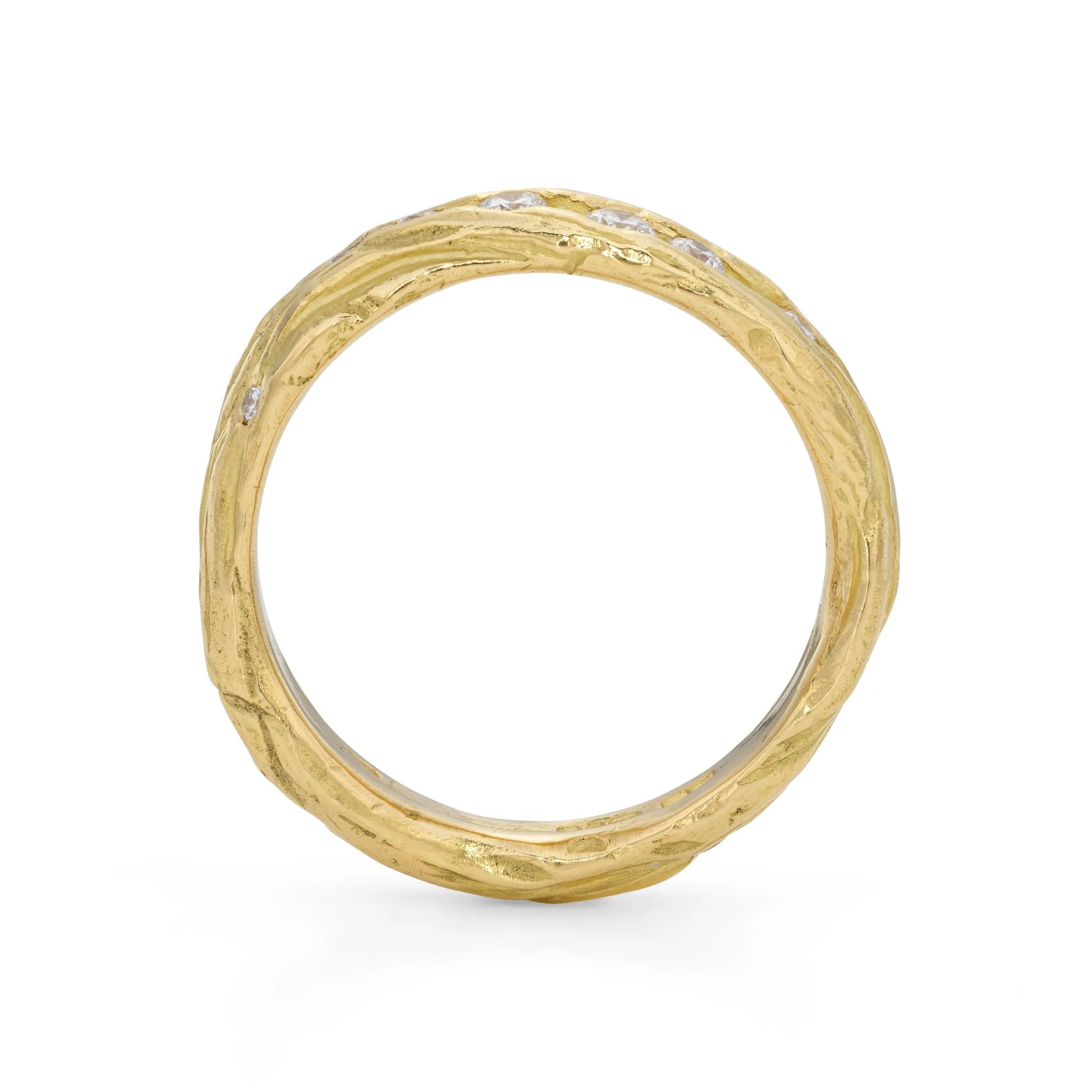 Scattered Ice Ripple Ring