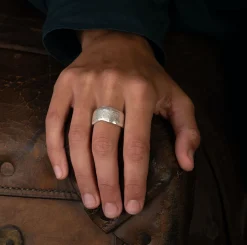 Sculptural Rock Ring