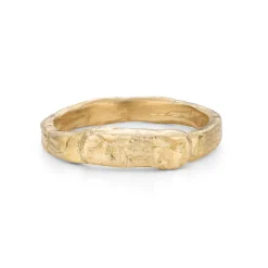 Signet Men-Amber Ring 18ct Gold