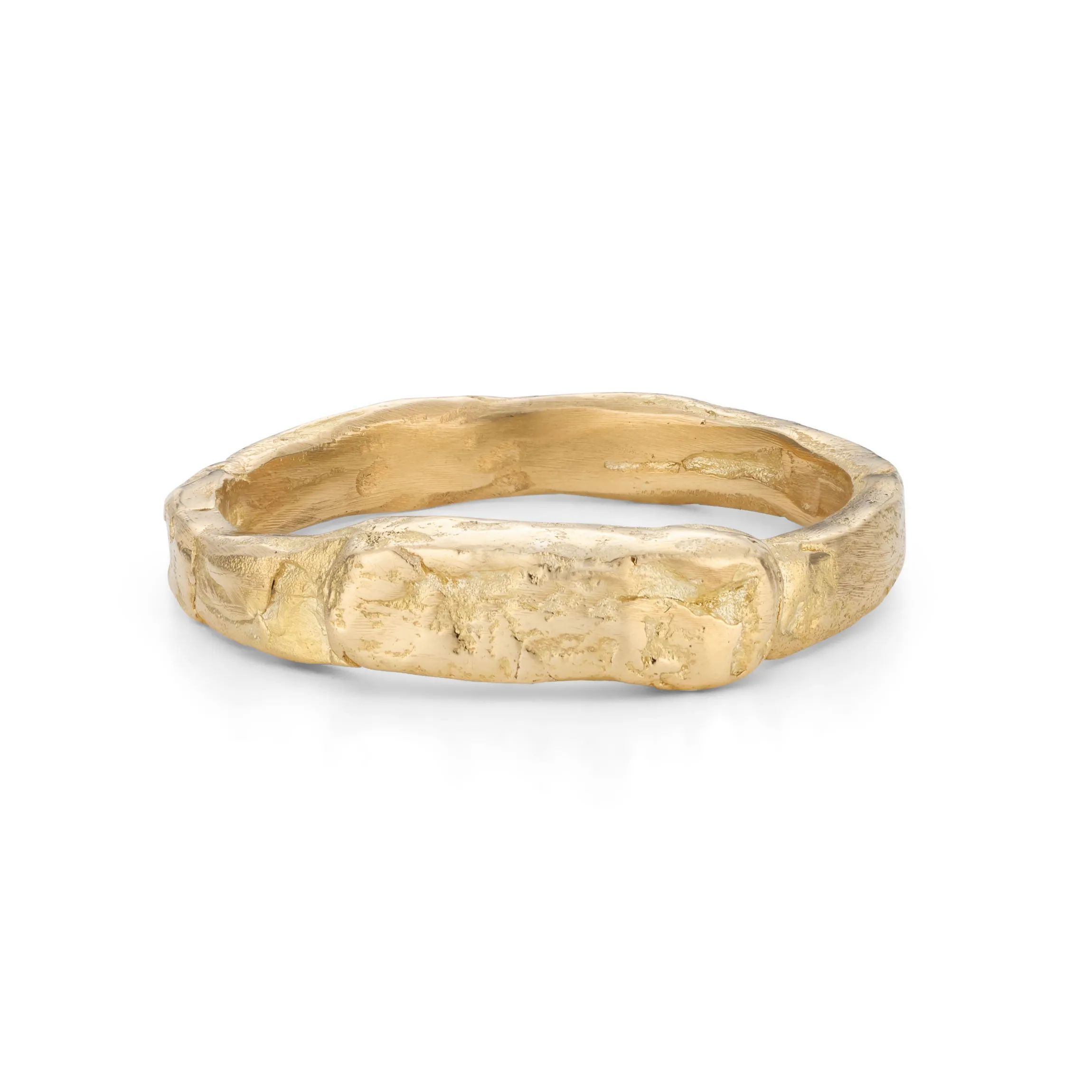 Signet Men-Amber Ring 18ct Gold