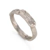 Signet Men-Amber Ring 18ct White Gold