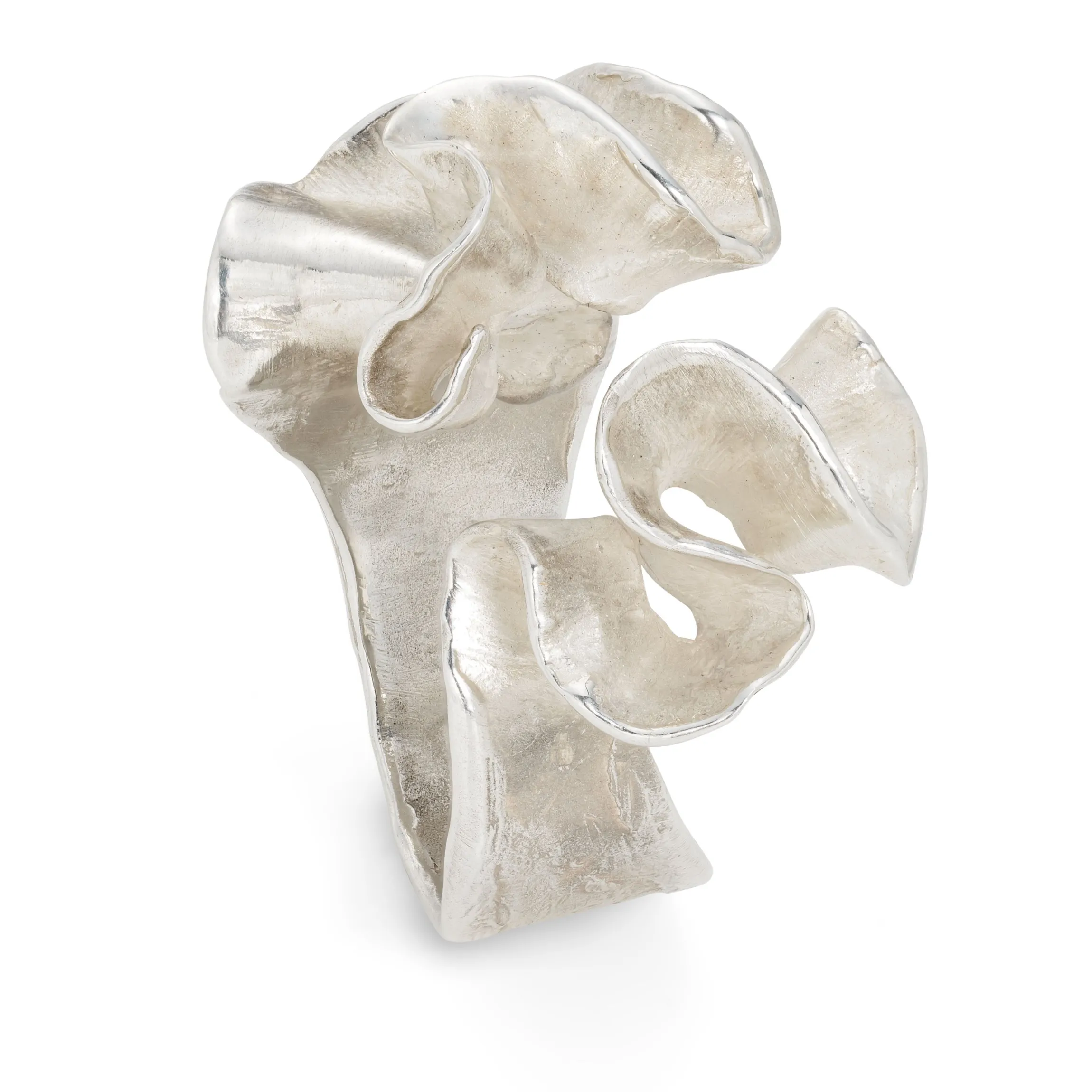 Silver Kelp Ring
