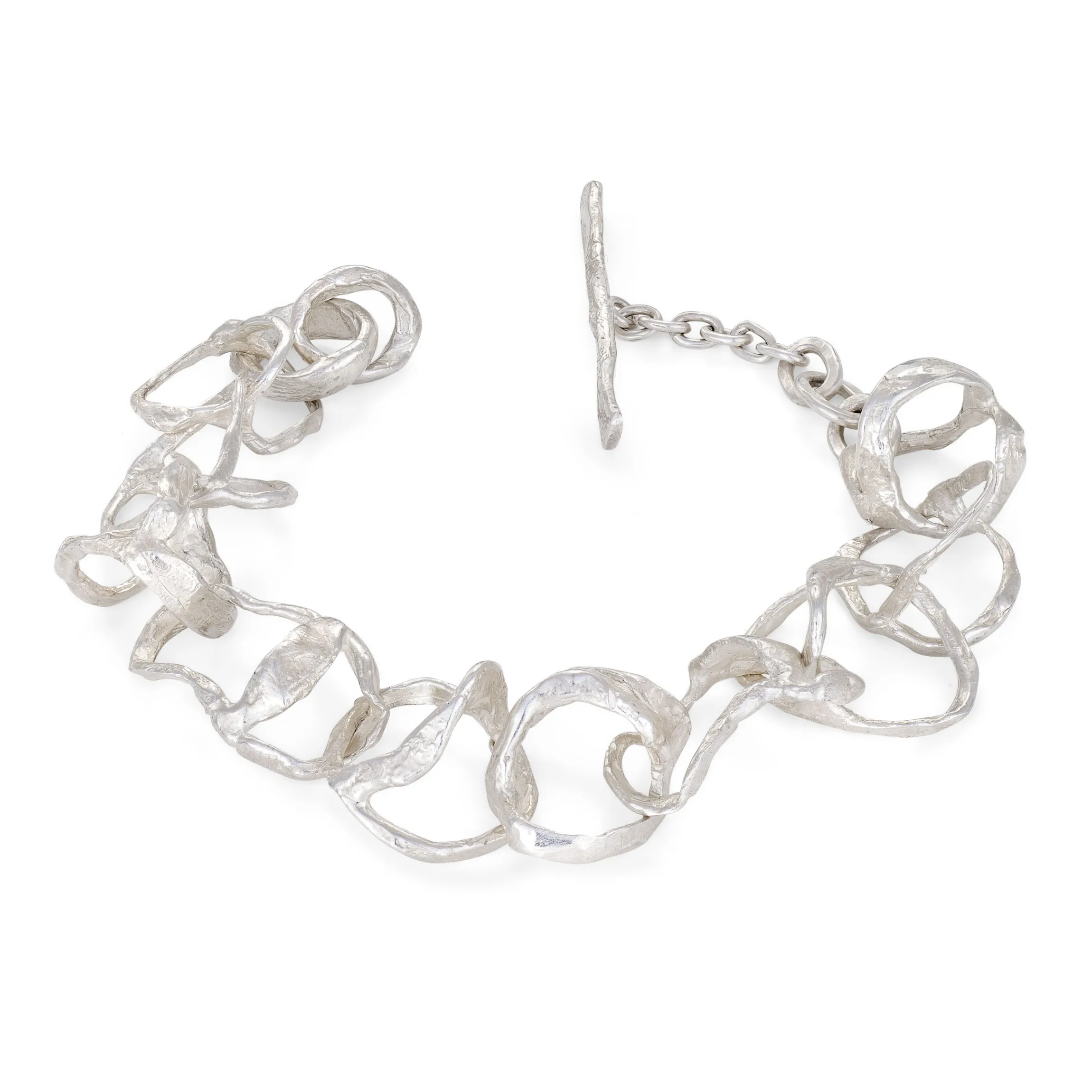 Silver Tangle Bracelet