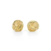 Small Nugget Studs 18ct Gold