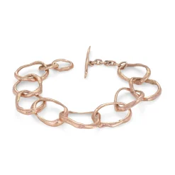 Stone Drawing Bracelet 9ct Rose Gold