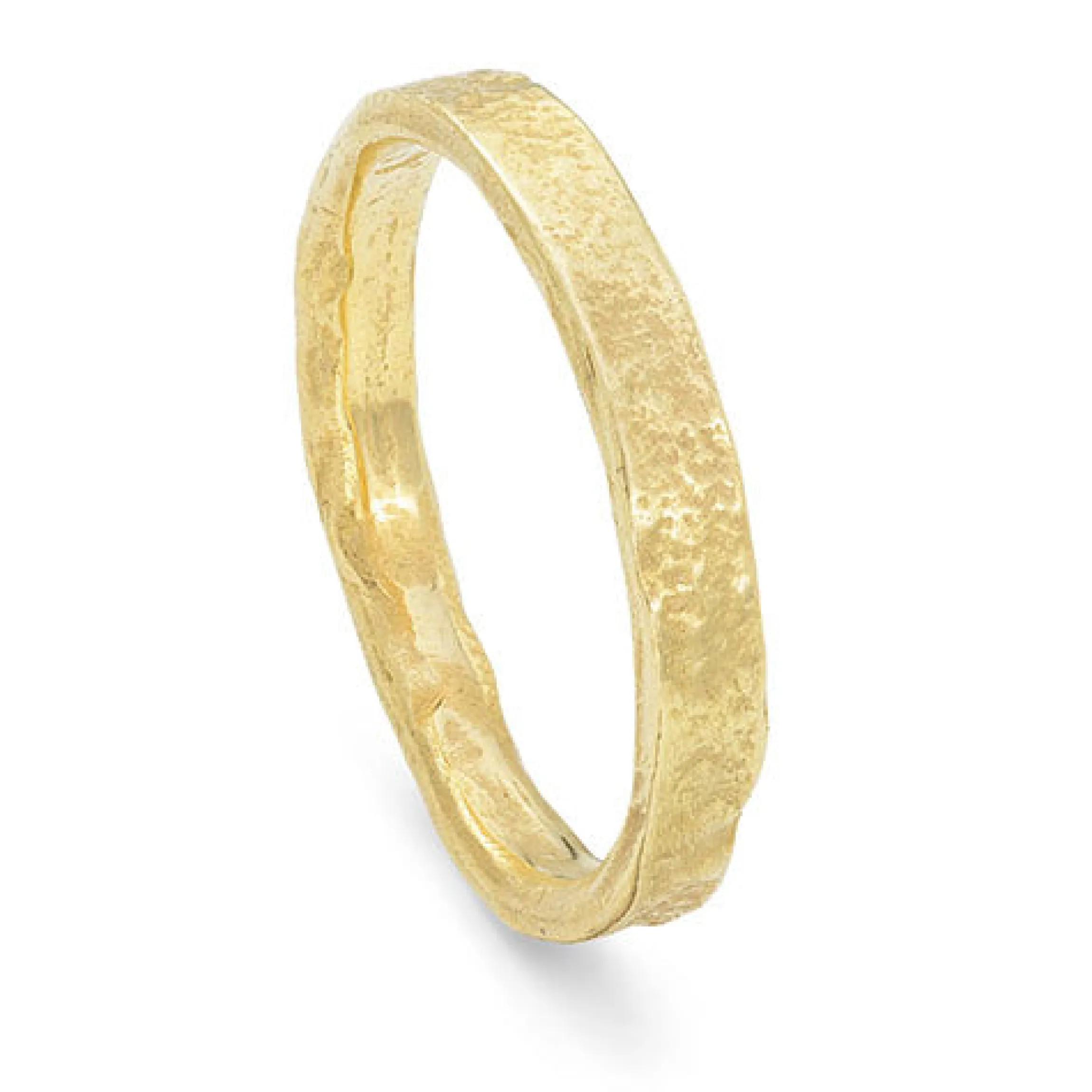 Stone Slim Ring 18ct Gold