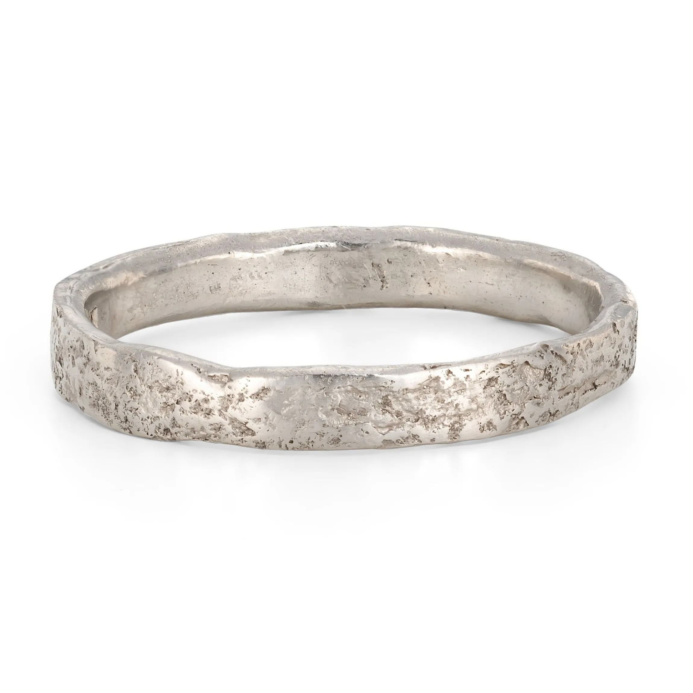 Stone Slim Ring Platinum