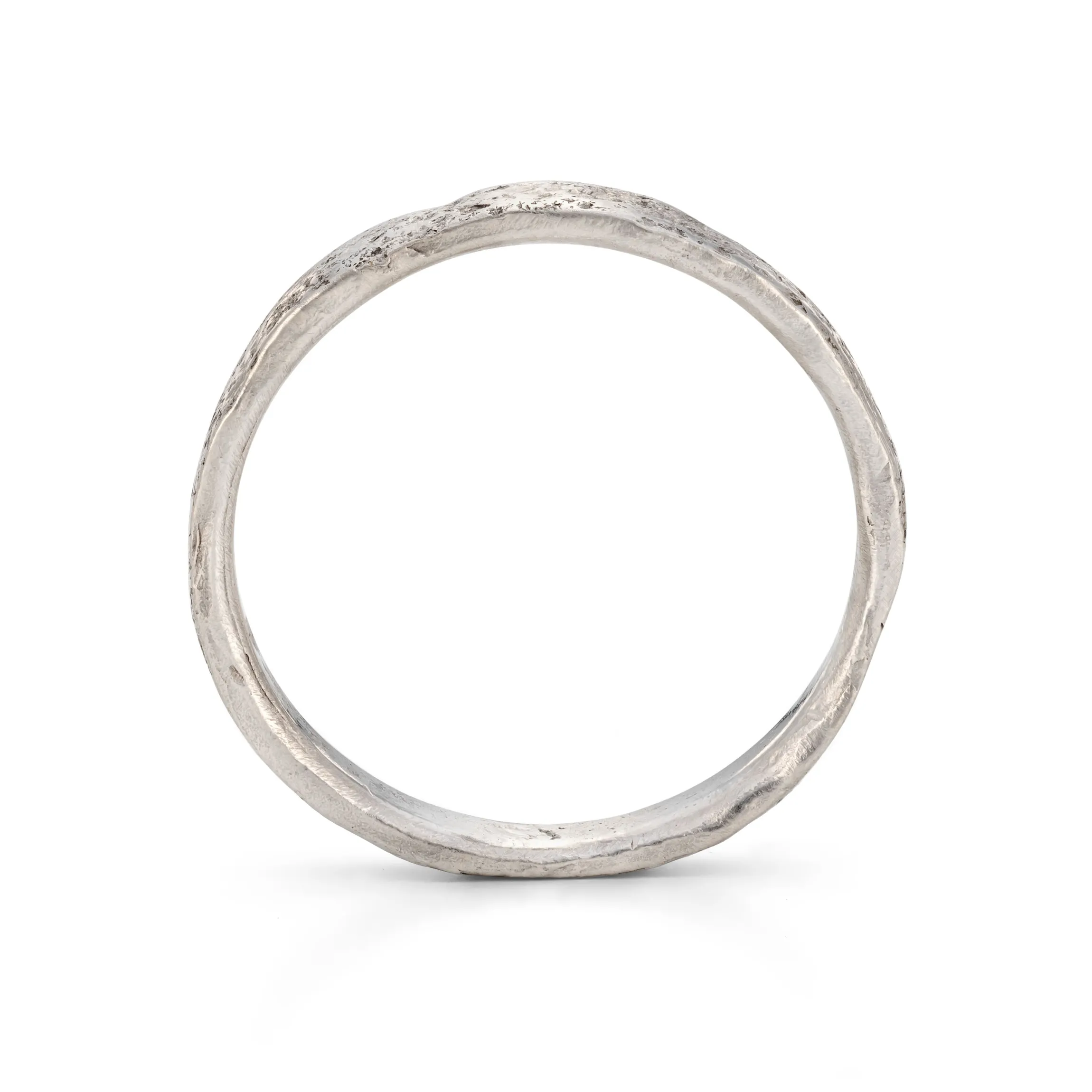 Stone Slim Ring Platinum