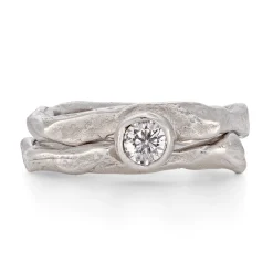 Stony Rock Ring Platinum