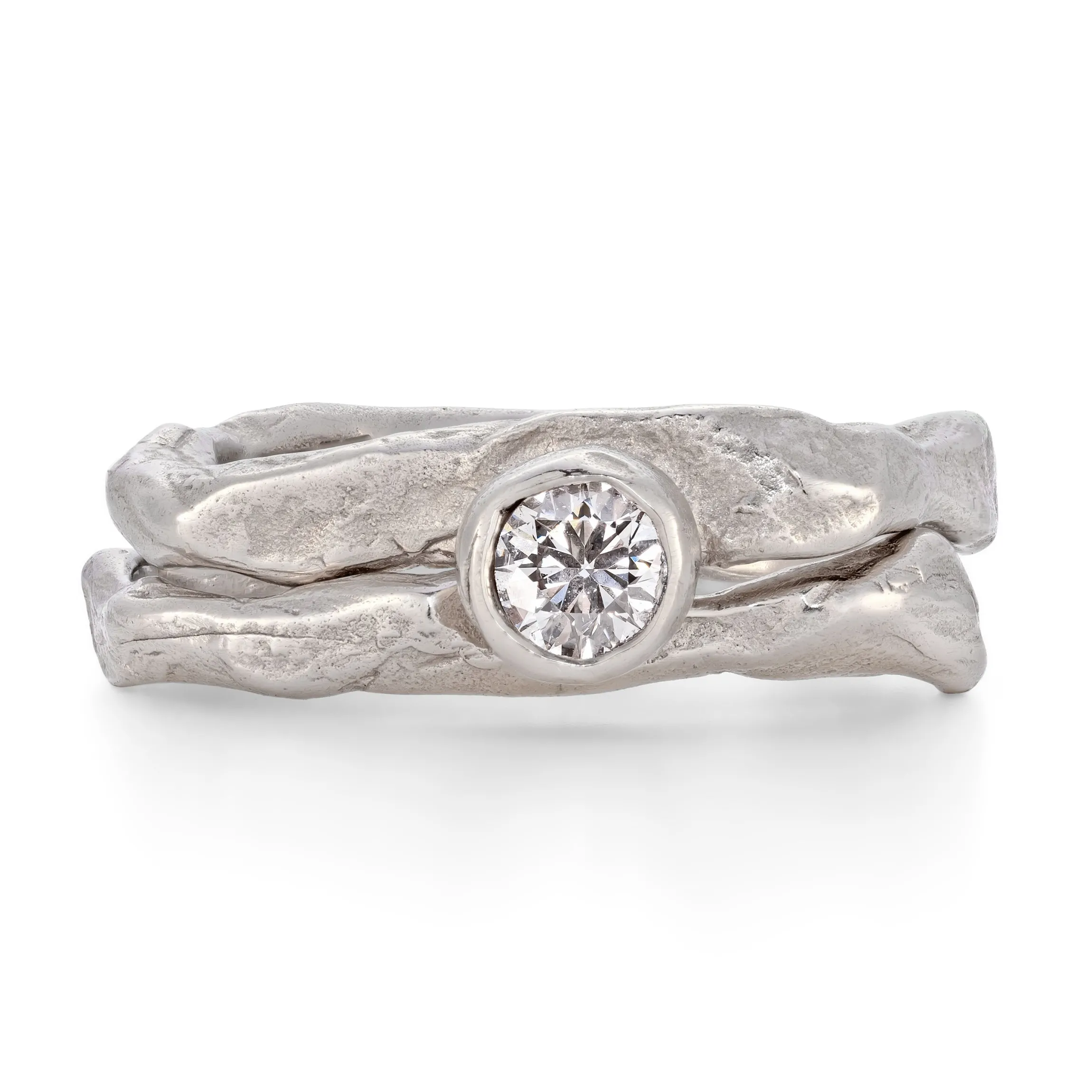 Stony Rock Ring Platinum