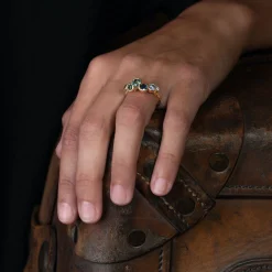Teal Tidal Bay Ring
