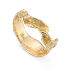 Twisted Kelp Ring 18ct Gold